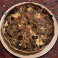 El cooksnap de María Beatriz Bello Ramos cuando hizo Tarta de berenjena y puerro.