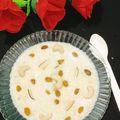 @shipra verma का कुकस्नैप जब उन्होंने चावल मावा बासुंदी(chawal mawa basundi recipe in hindi) बनाया था।