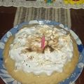 El cooksnap de Silvina Tullio cuando hizo Lemon pie.