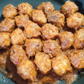 El cooksnap de Raquel A. cuando hizo Albóndigas en salsa rápida.