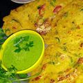 Moubani Das Biswas's cooksnap of when they made বেসনের চিলা(besaner chilla recipe in Bengali).