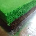 Cooksnap dari Dessy Puspita untuk resep Brownies Kukus Coklat Pandan