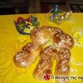 Cooksnap από Bety στη συνταγή Τσουρέκι Τερκενλής με γλάσο σοκολάτας