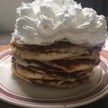El cooksnap de Eveline Talento cuando hizo Torta Rogel o Alfajor muy fácil.