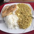 El cooksnap de Jean Pierre Trigoso cuando hizo Guiso de Trigo con Filete de Pollo.