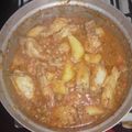 El cooksnap de Charlysol cuando hizo Estofado de alitas de pollo.