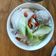 Angeltina 的 絲瓜虱目魚肚麵 cooksnap