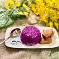 Cooksnap của Rose Truong khi họ làm theo món Xôi lá cẩm bằng nồi cơm điện