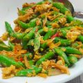 Cooksnap dari Lildongsaeng's Kitchen untuk resep Tumis Buncis Rebon Pedas