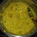 El cooksnap de German Rico cuando hizo Risotto de mar.