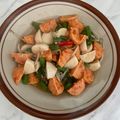 Cooksnap dari farra untuk resep 43. Buncis tauge cah udang bakso ikan