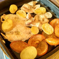 El cooksnap de Alvaro Fernandez cuando hizo Pechuga de pollo al horno con patatas y verduras.