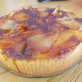 El cooksnap de Andy Solari Roa cuando hizo Torta invertida de pera/manzana.
