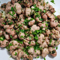 El cooksnap de Maria Garcia cuando hizo 🇪🇸 Mollejas de cordero salteadas 🇪🇸.