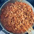 El cooksnap de Roxana cuando hizo Salsa boloñesa II.