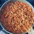 El cooksnap de Roxana cuando hizo Salsa boloñesa II.