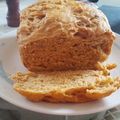 El cooksnap de Thelma Sagarnaga cuando hizo Pan con tomate a las hierbas (máquina panificadora).