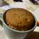 El cooksnap de Romi Jara cuando hizo Budincito de dulce de leche  en taza al microondas.