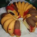 Cooksnap dari Saturday.april_14 untuk resep Kue Bolu Remeng Khas Bangka/ Bolu marmer / bolu macan simple tanpa pengembang dan pelembut