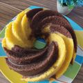 Cooksnap dari Mama Zazizu untuk resep Butter Marble Pandan Cake