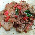 Cooksnap dari Rosella Tea untuk resep Dendeng balado basah asli Minang