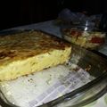 El cooksnap de Graciela Piccoli cuando hizo Sopa paraguaya.