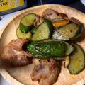 Chen CHEN 的 蒜香小黃瓜炒豬肉片 cooksnap