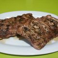 El cooksnap de Asisoyyo cuando hizo Costillas al horno con ron miel.