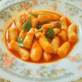Cooksnap dari riacelina untuk resep 떡볶이 (Tteokbokki) / Kue Beras Pedas Manis Korea