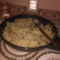 El cooksnap de Àlex Meinhof cuando hizo Risotto de arroz largo con champiñones.