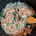 Cooksnap de Cido Silveira quando cozinhou Macarrão alho e óleo com espinafre.
