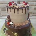Kondorné Jankovics Bernadett Cooksnap-ja, amikor elkészítette a(z) Túró Rudi torta receptet.