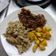 El cooksnap de Juliana Hernández cuando hizo Lomo de cerdo en salsa de panela y cebolla.