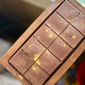 El cooksnap de Sara PA cuando hizo Chocolate dubai relleno de crema de pistacho con tostarica.