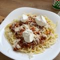 Zsanett Cooksnap-ja, amikor elkészítette a(z) Bolognai spagetti recept (Spaghetti Bolognese) receptet.