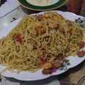 Cooksnap dari rafin rafin untuk resep Spagetti oglio olio
