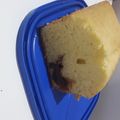 El cooksnap de Yamila Araneda cuando hizo Budín de Coco con corazón de dulce de Leche.