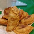 El cooksnap de Julia Olmos cuando hizo Empanadas criollas fritas.