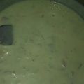 El cooksnap de Nadia cuando hizo Salsa Caruso.