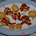 Cooksnap από tahitian στη συνταγή Corn dogs...κάτι σαν πιροσκί