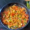 El cooksnap de mjmonseco cuando hizo Arroz con bacalao.