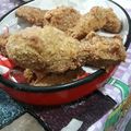 El cooksnap de Jimena Yannone cuando hizo Pollo frito (KFC).