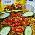 Cooksnap Nor Zahida Aini semasa beliau membuat Mee Goreng Basah.