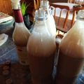 El cooksnap de Maria Paz Dominguez/ @pacitamama en instagram cuando hizo Cola de mono (trago navideño) esta es para diabéticos.