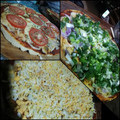 El cooksnap de Florencia cuando hizo Pizza de muzzarella y aceitunas.