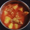Kamal parihar का कुकस्नैप जब उन्होंने बैंगन आलू की सब्जी (baingan aloo ki sabzi recipe in Hindi) बनाया था।