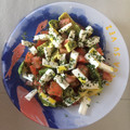 El cooksnap de Marta cuando hizo Ensalada de aguacate con tomate y mozzarella al albahaca.