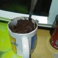 El cooksnap de Silvana Baraldo cuando hizo Torta de choco en taza al micro.