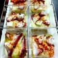 El cooksnap de Elenamadalena cuando hizo Vasitos de pulpo sobre crema de patata.