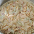 El cooksnap de Christian Muñoz Garcia cuando hizo Macarrones con nata y queso.